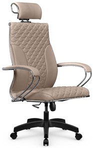 Кресло офисное Metta L 2c 44C/K116 Infinity Easy Clean топган OMS, нижняя часть 17859 темно-бежевый в Тюмени