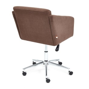 Офисное кресло MILAN хром флок, коричневый, арт.13945 в Тюмени - предосмотр 3