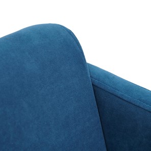 Офисное кресло MILAN хром флок, синий, арт.13948 в Тюмени - предосмотр 5