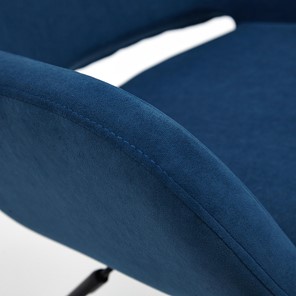 Кресло MODENA хром флок, синий, арт.14233 в Тюмени - предосмотр 7