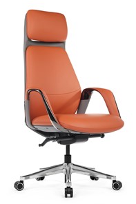 Кресло компьютерное Napoli (YZPN-YR020) Оранжевый/Серый в Заводоуковске