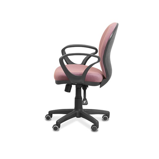 Кресло в офис для оператора Чарли, ткань TW / бордовая в Тюмени - изображение 5