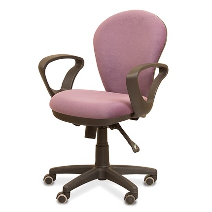 Кресло в офис для оператора Чарли, ткань TW / бордовая в Тюмени - изображение