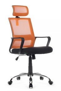 Офисное кресло RCH 1029HB, черный/оранжевый в Тюмени