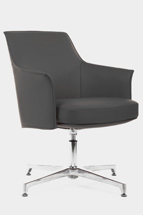 Кресло для офиса Rosso-ST (C1918), серый в Заводоуковске - изображение