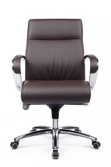 Кресло компьютерное RV DESIGN Gaston-M (Темно-коричневый) в Заводоуковске - изображение 4