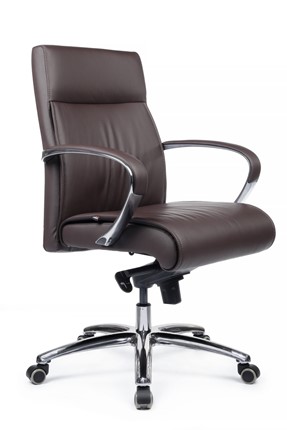 Кресло компьютерное RV DESIGN Gaston-M (Темно-коричневый) в Заводоуковске - изображение