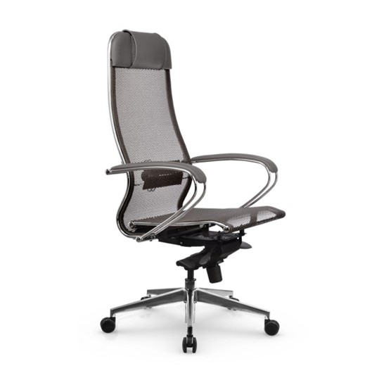 Офисное кресло Samurai S-1.041 MPES Светло-Коричневый / Серый в Заводоуковске - изображение 1