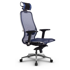 Офисное кресло Samurai S-3.041 (Синий) в Тюмени - предосмотр 1