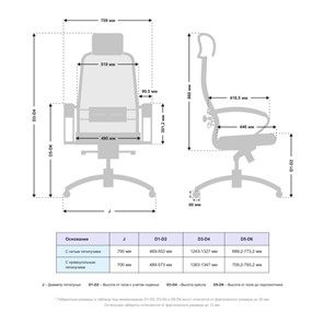 Офисное кресло Samurai SL-2.041 MPES Светло-Коричневый / Серый в Тюмени - предосмотр 2