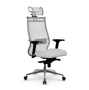 Офисное кресло Samurai SL-3.051 MPES Белый в Тюмени