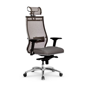 Компьютерное кресло Samurai SL-3.05 MPES Светло-коричневый / Серый в Заводоуковске - предосмотр