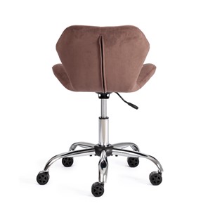 Офисное кресло SELFI флок , коричневый, арт.15297 в Тюмени - предосмотр 3