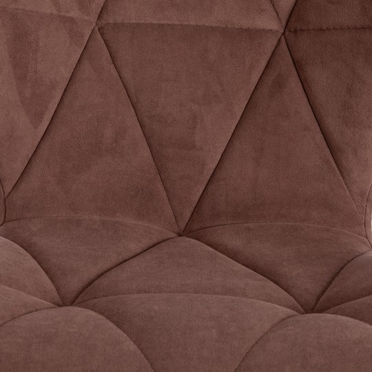 Офисное кресло SELFI флок , коричневый, арт.15297 в Заводоуковске - изображение 5