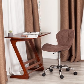 Офисное кресло SELFI флок , коричневый, арт.15297 в Заводоуковске - предосмотр 9