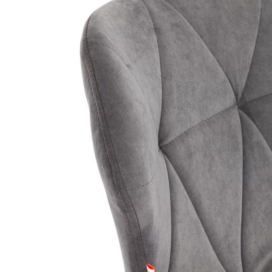 Кресло SELFI флок, серый, арт.15302 в Заводоуковске - изображение 6