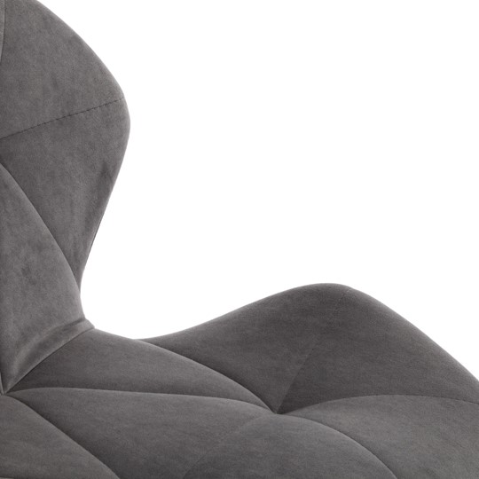 Кресло SELFI флок, серый, арт.15302 в Заводоуковске - изображение 8