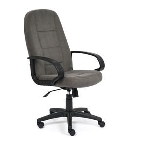 Офисное кресло СН747 флок, серый, арт.15027 в Тюмени