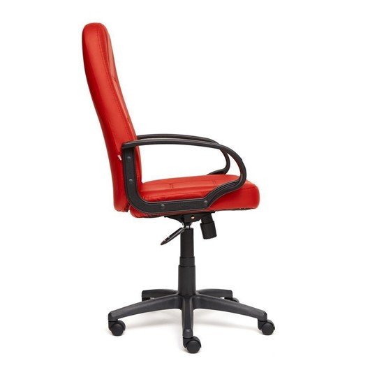 Кресло компьютерное СН747 кож/зам, красный, арт.7707 в Тюмени - изображение 1