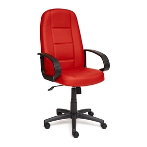 Кресло компьютерное СН747 кож/зам, красный, арт.7707 в Тюмени