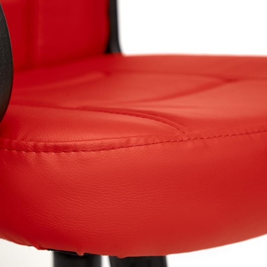 Кресло компьютерное СН747 кож/зам, красный, арт.7707 в Заводоуковске - изображение 6