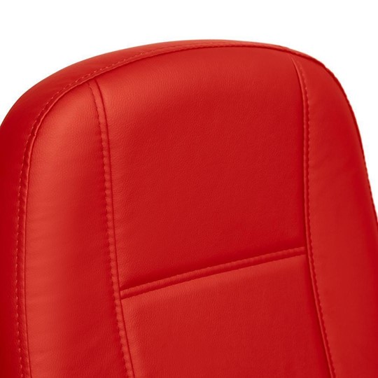 Кресло компьютерное СН747 кож/зам, красный, арт.7707 в Заводоуковске - изображение 9