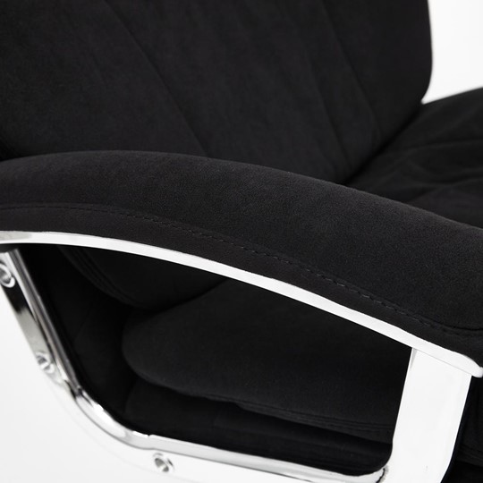 Кресло офисное SOFTY LUX флок, черный, арт.13594 в Заводоуковске - изображение 10