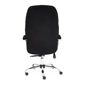 Кресло офисное SOFTY LUX флок, черный, арт.13594 в Тюмени - предосмотр 4