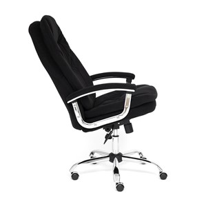 Кресло офисное SOFTY LUX флок, черный, арт.13594 в Заводоуковске - предосмотр 7
