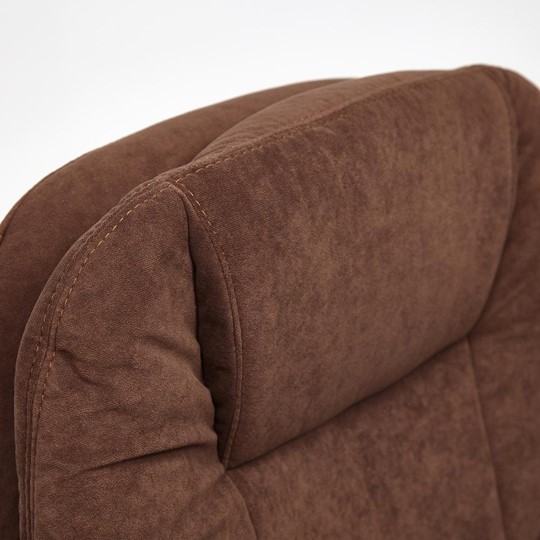 Кресло офисное SOFTY LUX флок, коричневый, арт.13595 в Тюмени - изображение 11