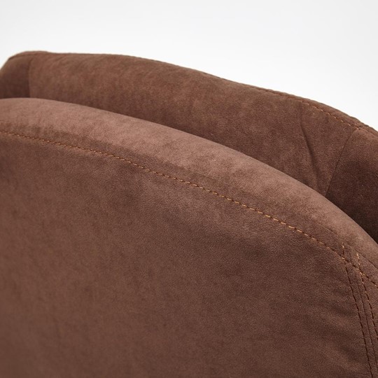 Кресло офисное SOFTY LUX флок, коричневый, арт.13595 в Заводоуковске - изображение 15