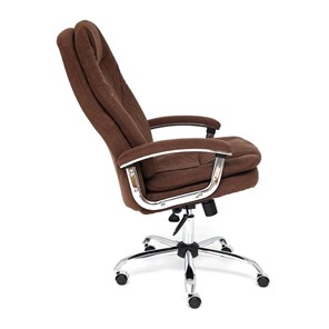 Кресло офисное SOFTY LUX флок, коричневый, арт.13595 в Тюмени - предосмотр 17