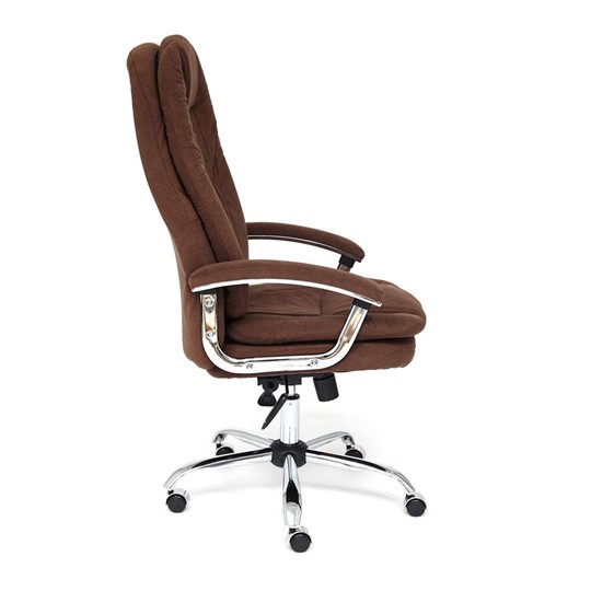 Кресло офисное SOFTY LUX флок, коричневый, арт.13595 в Заводоуковске - изображение 19