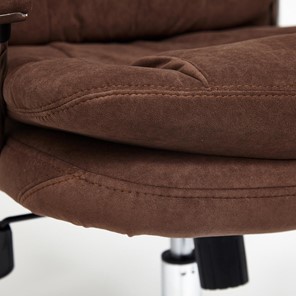 Кресло офисное SOFTY LUX флок, коричневый, арт.13595 в Заводоуковске - предосмотр 7
