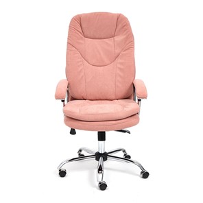 Компьютерное кресло SOFTY LUX флок, розовый, арт.13952 в Заводоуковске - предосмотр 1