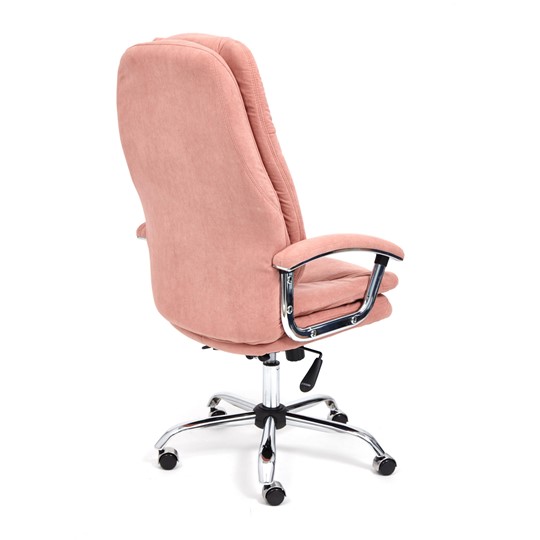 Компьютерное кресло SOFTY LUX флок, розовый, арт.13952 в Тюмени - изображение 3