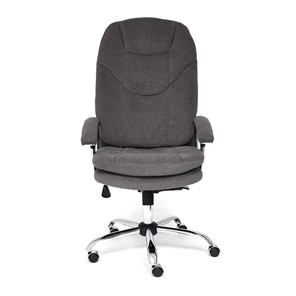 Кресло офисное SOFTY LUX флок, серый, арт.13591 в Тюмени - предосмотр 1