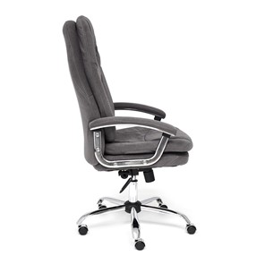 Кресло офисное SOFTY LUX флок, серый, арт.13591 в Тюмени - предосмотр 2