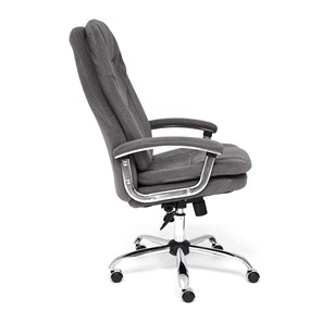 Кресло офисное SOFTY LUX флок, серый, арт.13591 в Заводоуковске - предосмотр 6