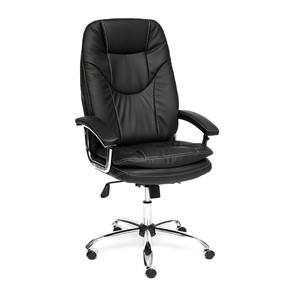 Компьютерное кресло SOFTY LUX кож/зам, черный, арт.12902 в Заводоуковске - предосмотр