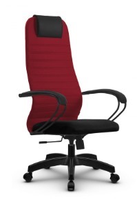 Кресло офисное SU-BK130-10 PL красный/черный в Тюмени