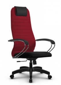 Компьютерное кресло SU-BK131-10 PL красный/черный в Заводоуковске