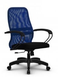 Офисное кресло SU-CK130-8 PL синий/черный в Тюмени
