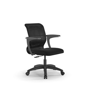 Кресло офисное SU-M-4/подл.160/осн.005 черный в Тюмени