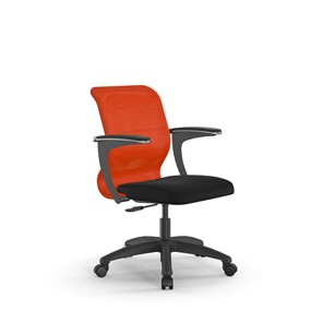 Компьютерное кресло SU-M-4/подл.160/осн.005 оранжевый/черный в Тюмени