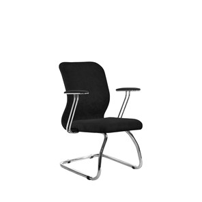 Офисное кресло SU-Mr-4/подл.078/осн.007 черный в Тюмени