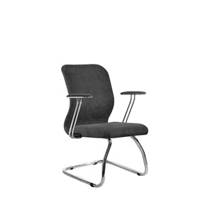Кресло компьютерное SU-Mr-4/подл.078/осн.007 темно-серый в Тюмени