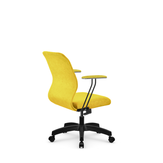 Офисное кресло SU-Mr-4/подл.079/осн.001 желтый в Заводоуковске - изображение 1