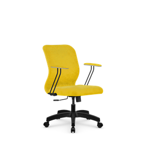 Офисное кресло SU-Mr-4/подл.079/осн.001 желтый в Тюмени