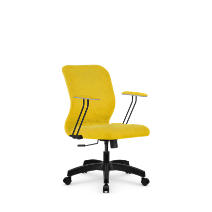 Офисное кресло SU-Mr-4/подл.079/осн.001 желтый в Заводоуковске - изображение